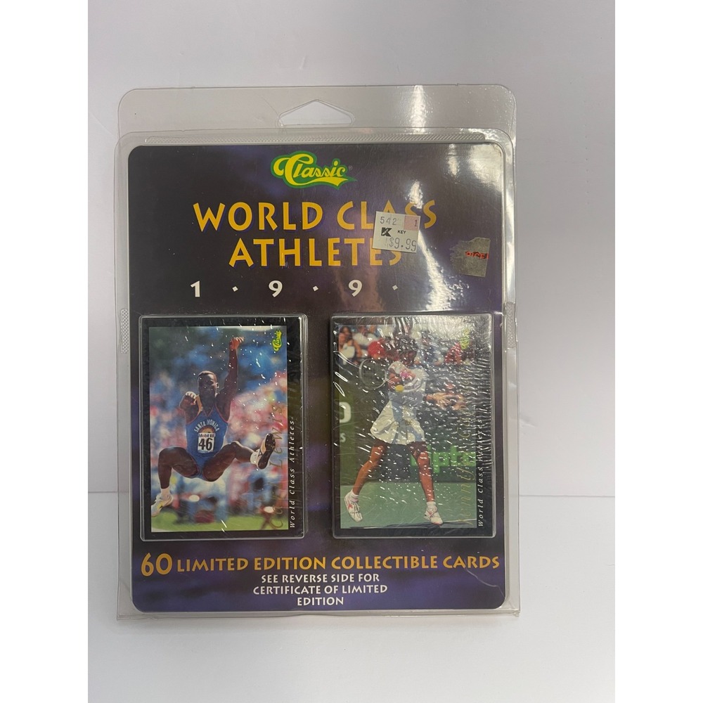 1992 Classic World Class Athletes Limited Edition 60 Card Set Factory Sealed